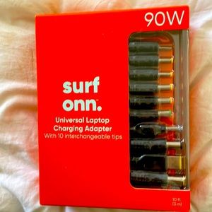 Universal Laptop Charging Adapter with 10 interchangeable tips. 90W